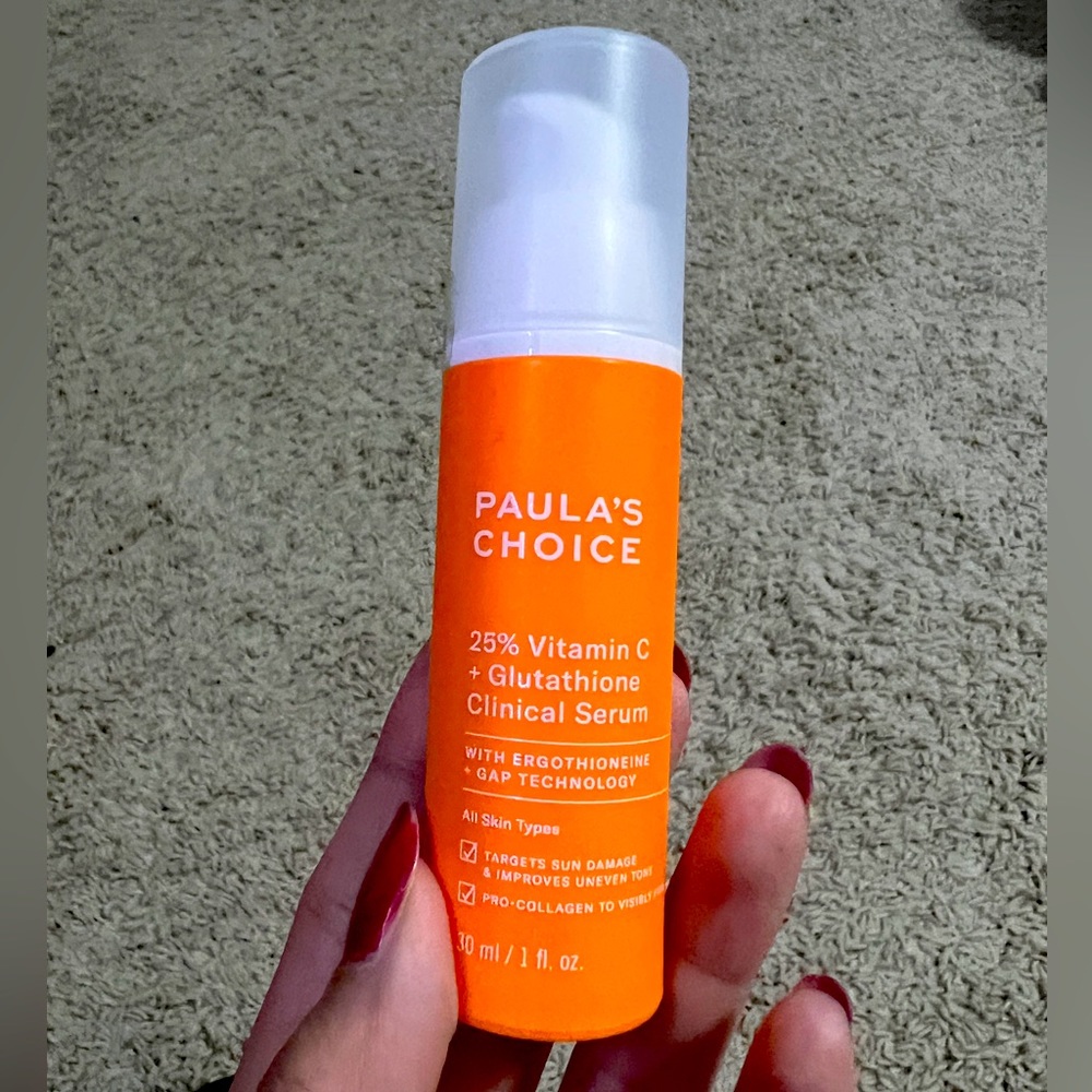 Paulas choice 25% Vitamin C
+ Glutathione Clinical Serum brand new